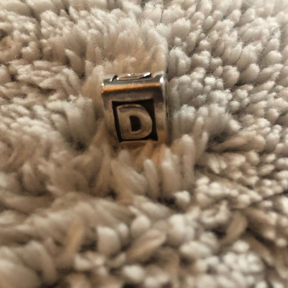 🎉Authentic Retired Pandora “D” Charm🎉